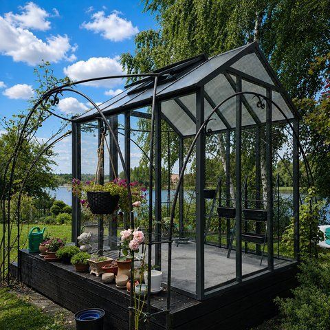 Оранжерея двосхила Solidprof Deluxe 2,2x2x2,5 м SD10005 фото
