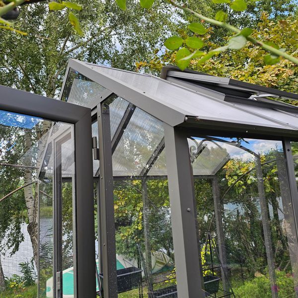 Оранжерея двускатная Solidprof Deluxe 2,2x2x2,5 м SD10005 фото
