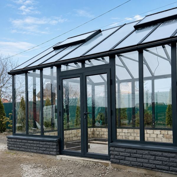 Оранжерея двускатная Solidprof Deluxe 4x3x2 м SD10006 фото