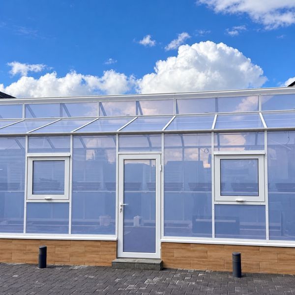 Оранжерея двускатная Митлайдера Solidprof Deluxe 10x3x3 м SD10007 фото