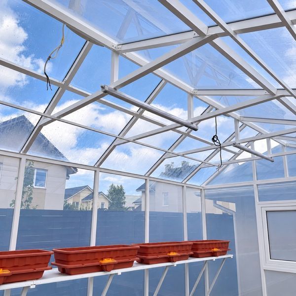 Оранжерея двускатная Митлайдера Solidprof Deluxe 10x3x3 м SD10007 фото