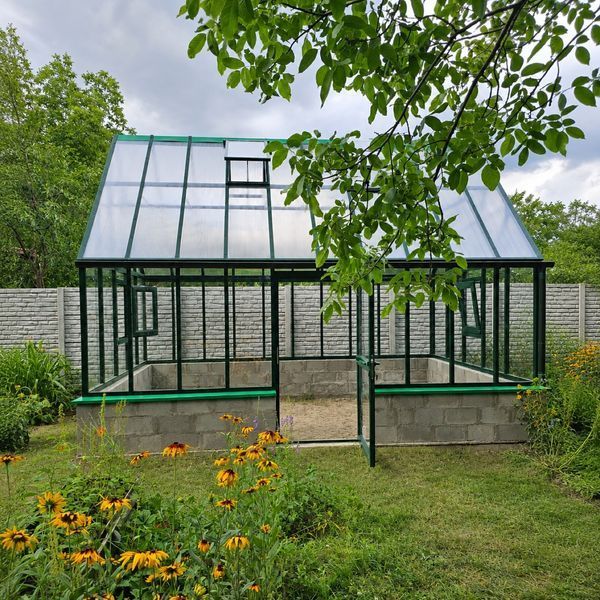 Оранжерея двускатная Solidprof Deluxe 5x3x4 м SD10010 фото