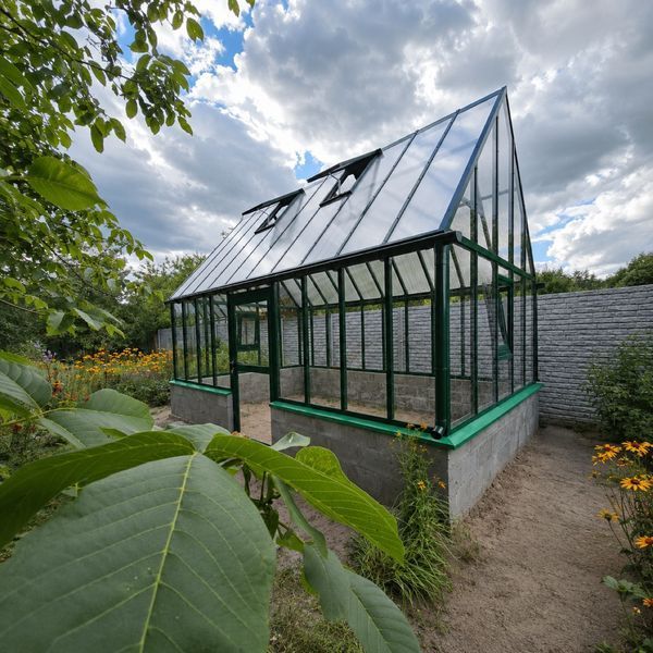 Оранжерея двускатная Solidprof Deluxe 5x3x4 м SD10010 фото
