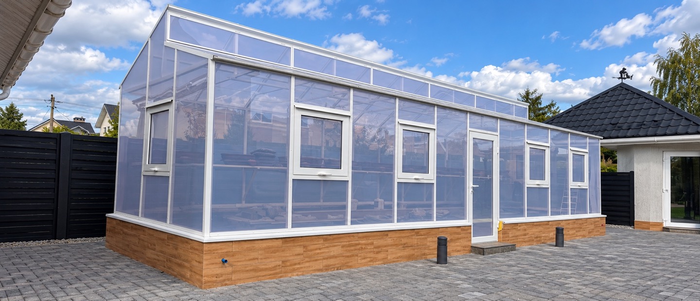 Оранжерея Митлайдера Solidprof Deluxe 10x3x3 м